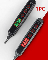 Тестер напряжения AC12-300V LCD дисплей Звуковое и световое оповещение, подсветка рабочей зоны + фонарик