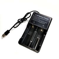 ЗАРЯД УСТР. Для 1-2 АКБ Li-Ion: LED индикация; вх: USB 5V 1A (2A max); вых:4.2V 1x2A NK-206,