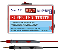 Тестер светодиодов SD300 (CA300V/ DS68E) 12W, (Вх. напряж:85-265V AC, вых. напр.0-300V DC), защ. от К.З. и превыш.тока, питание-220VAC