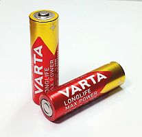 БАТАРЕЙКА R06 (AA/ LR06/ MN1500) 1,5V Alkaline VARTA <4706> LONGLIFE MAX  POWER, Предназначены для приборов и устройств с очень высоким потреблением э