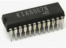 Микросхема KIA6067N orig AM/FM-Tuner, Ucc=1,8..7V DIP24