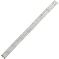 Светодиодная планка для подсветки ЖК панелей 40" 6V (8линз) TCL 40" TOT-40F3800-3X8-3030C-V1. 780мм х 17мм - 8 LED по 1.5 см подключ.разъём 4PIN гн., 