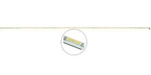 Светодиодная планка для подсветки ЖК панелей 27" 3V (64LED) SML270A51_Rev0.3 (601 мм, 64 светодиода) (марк 6916L-3056A)