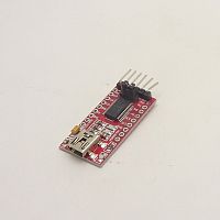 ПРЕОБРАЗОВАТЕЛЬ USB-UART - 6pin (FTDI FT232RL) Линии:TX/RX/GND/DTR; Напряжен. на выходе TTL: 3,3V/5V; miniUSB; 3 LED:TXD/RXD/POWER ; ОС: Win7/8/8.1/10