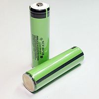 АККУМУЛЯТОР  18650 3,7V 3400mAh  Li-ION  NCR18650B-PCM(2,75..4,2V) (MH12210) 18х69мм (Высокий) PANASONIC С платой защиты: Вес: 43гр  (Япония) эф*97166
