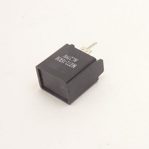 PTC ТЕРМОРЕЗИСТОР 2-PIN  18 Om черный  ((MZ72B-18ROM, MZ72-18ROM, MZ72-18RM, MZ72-18RM270V) (ZPB53BL200C) (27001) (Позистор черный 2пин) фото 2