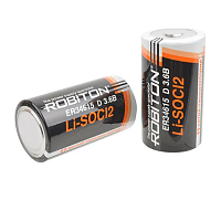БАТАРЕЙКА ЛИТИЕВАЯ  34615-SR2 D SR2 (ER) 3,6v  19000mA ( Без выводов ) ROBITON  Lithium (Литий-тионил-хлорид)  R20 «D» 34х61,5мм    Высокотоковый. Ном