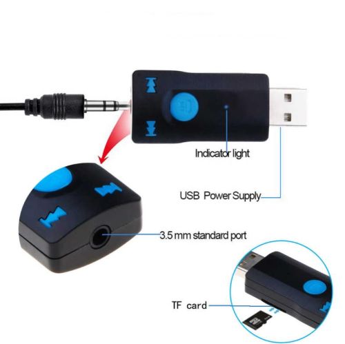 Орбита OT-PCB02 Car Bluetooth v 4.1+EDR адаптер каб. Jack 3.5 фото 5 Орбита OT-PCB02 Car Bluetooth v 4.1+EDR адаптер каб. Jack 3.5 фото 5