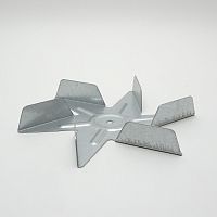 Крыльчатка вентилятора 152мм конвекции для духового шкафа Горенье (GORENJE) 617771 и других; d посадочного места со срезом = 6мм; h = 20мм