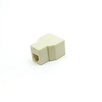 ПЕРЕХОДНИК ТЕЛЕФОННЫЙ GCT11-2-6P4C (2 х 6P4C гн. / 6P4C гн. RJ11)