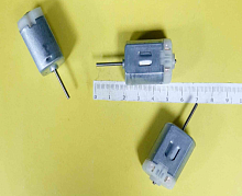 Двигатель Автомобильный для электропривода DC12V 30x24x18mm  RS280-22160 (30 х 24 х 18мм вал 2мм длина 19,2мм) для замка Авто 