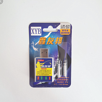 Набор АККУМУЛЯТОР  425  LIR425 (2шт) + USB ЗАРЯД УСТР на 2 слота CR425/ LIR-425 ) 3.0V 25mAh Li MnO2  (Ф4х25мм)   для "умных ПОПЛАВКОВ"  