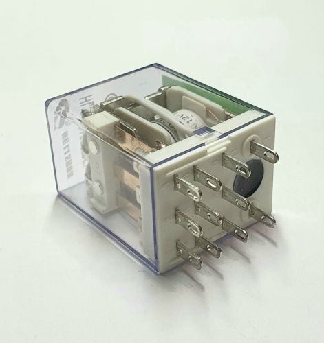 Реле э/м DC12V 5A 11pin, в панель/под клеммы, Контакты: 3 перекл.группы (3С) (5A/30VDC; 5A/240VAC) 26x21x34мм (HE LI SHUN HLS-4453 (18F)-3) Сокет для Реле э/м DC12V 5A 11pin, в панель/под клеммы, Контакты: 3 перекл.группы (3С) (5A/30VDC; 5A/240VAC) 26x21x34мм (HE LI SHUN HLS-4453 (18F)-3) Сокет для