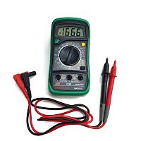 Мультиметр MAS-830L Mastech  ( Компактн.) Udc=200mV- 600V; Uac=200-600V; Idc=200mkA-10A; R=200oM-2MoM/ коэфф-т усил.транз. (1-1000) / звук.прозв.соед.