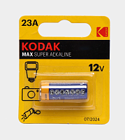 БАТАРЕЙКА A23 (V23GA, 23A, 3LR50, 23AE, MN21, L1028, 8LR23, LRV08) 12V KODAK MAX Super Alkaline цифр.фотоаппар; фонарики; беспровод.звонки; электр.игр