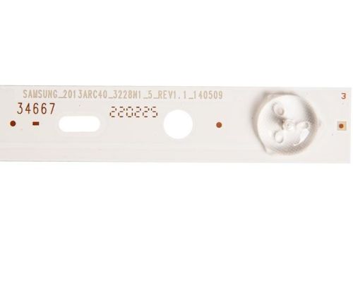 Светодиодная планка для подсветки ЖК панелей 19" (5линз) 2013CHI400 3228N1 05 REV1.1 141223 (Uпит-3V)  фото 3