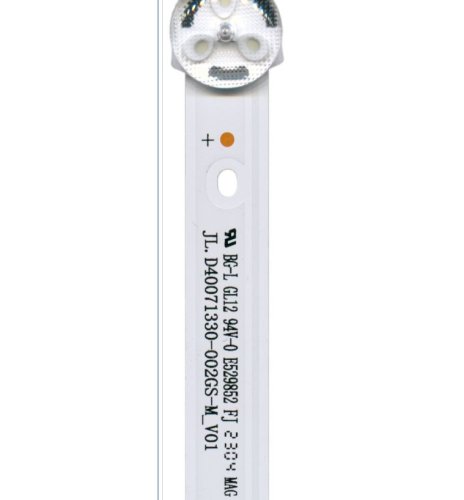 Светодиодная планка для подсветки ЖК панелей 40" 3V (7линз) JL.D40071330-002GS-M (758 мм, 7 линз)