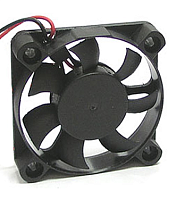Вентилятор DC5V, 50x50x10мм, 7 лопастей, 4300об/мин., подш. скольжения, 2pin, 0.18A 0.9W RQD5010MS, пластик