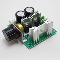 РЕГУЛЯТОР МОЩНОСТИ ШИМ ПОСТ. ТОКА до 10A, U=12-40v,P=до 400W (на NE555P ), коэф.заполн.ШИМ= 10-95%. частота ШИМ:13кГц Для регулировки скорости коллект