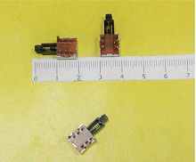 Микрокнопка квадратная модульная, 6pin с фиксацией, 50V 0.3A, 9x9x4мм (E-50, PS22E02)