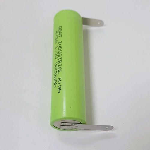 АККУМУЛЯТОР    1,2V   3800mAh  Ni-Mh  H-4/3AA  (17*66.7мм)  (02009/2) с выводами QBAT INDUSTRIAL H-4/3A3800  фото 4