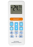 ПУЛЬТ ДУ ДЛЯ КОНДИЦИОНЕРОВ УНИВЕРСАЛЬНЫЙ CRC2003A A/C REMOTE 1000 в 1 "QUNDA"