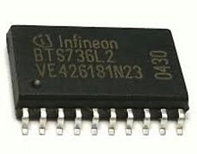 Микросхема BTS736L2 orig SMD P-DSO-20-9