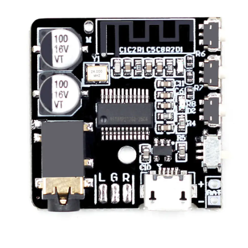 МОДУЛЬ Bluetooth аудио VHM-314-V2.0 с кнопками управления На м/сх AS22BP0U002-55F4 Напряжение пит: 3,7 – 5V; соотношение сигнал/шум: 90dB; micro USB,  фото 4