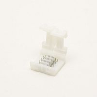 Разъем 4pin IP44 (10мм) Соединитель для водонепрониц.св/д ленты 30-60LED шириной 10мм БЕЗ ПАЙКИ