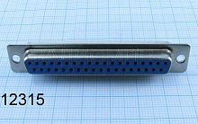 DB-37F ( гнездо 37pin ) (РП15-37Г) для каб. (пайка) (D-SUB)
