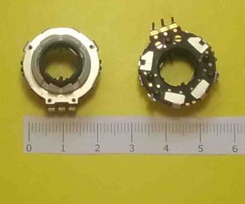 Энкодер  5pin D=22/d=10мм 33025 (круглый) Sony, Clarion, Kenwood , JVC, Blaupunkt) (A139) (1-475-014-12) ( №11 ) Шаттл а/м