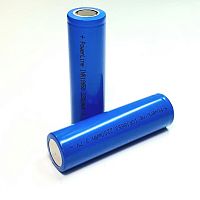 АККУМУЛЯТОР  18650 3,7V 2200mAh  Li-Ion  (18х65мм) POWERLINE ICR18650C  ( технология )