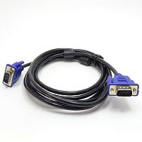 КАБЕЛЬ КОМП. SVGA/SVGA  3.0м (штекер VGA - штекер VGA (15pin /15pin) (штекер VGA HDB15 - штекер VGA HDB15) с фильтрами