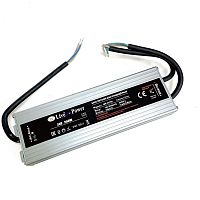 Блок питания для св/д техники, 24V, 10A, 250W, с проводами, Slim-Strait (узкий), 190x63x27мм, IP67, вх: AC 220-250V, металл MR-24250