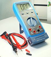 Мультиметр DT-4300A + кабельный тестер Udc=200mV- 600V; Uac=2V/600V; Idc=20mA-10A; R=200Ом-2MOm;"звук.прозвонка";DATA HOLD ;Диод-тест; Автоотключ/Осно