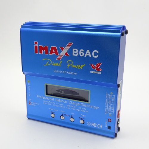 ЗАРЯД УСТР. iMax B6AC Balance Charger, =РЕПЛИКА= ( Встроенный БП !!! ) с возм. регулир.тока заряда ( 0.1-5A )и встроенным балансиром, с дисплеем
