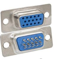 Разъем DHS-15F (гнездо 15pin) VGA (на кабель)