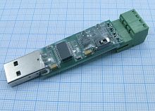 АДАПТЕР USB -OBD II K-Line Модуль(программатор) для соедин.интерф.компьютера с интерф.АВТО, для перевода сигналов, идущ.по K и L-линиям в формат USB (