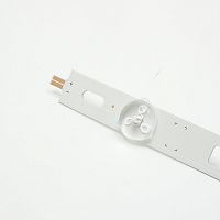 Светодиодная планка для подсветки ЖК панелей 32" (8+8+8линз) 32inch NDSOEM (комплект: 3 планки по 612 мм 8 линз) 