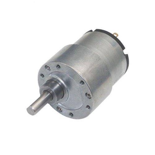 МОТОР с цилиндрическим редуктором DC=12V  I=120-350mA   JGB37-520 12 об/мин б/нагр/ 9 об/мин с нагр (Удерживающий момент: 25 кг/см) для проектов ARDUI