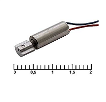 ДВИГАТЕЛЬ ЭЛЕКТРИЧЕСКИЙ ВИБРО 3.0V QX-4A 10500±2000 об/мин , 0.08A ,(вал-5,3мм корпус-12.2 х 4.2мм цилиндрич.)