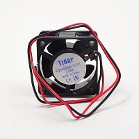Вентилятор компьютерный DC12V, 40x40x20мм, 5 лопастей, 6000об/мин., подш. скольжения, 2pin, 0.08A 0.98W Tidar RQD4020MS, пластик