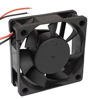 Вентилятор компьютерный DC12V, 60x60x20мм, 5000об/мин., подш. скольжения, 2pin, 0.16A 1.92W Tidar RQD6020HS