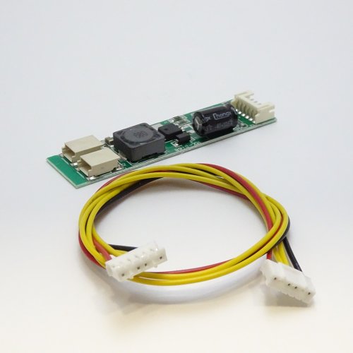 Комплект подсветки LCD и LED ТВ и мониторов 17" (LED57) 2 светодиодные линейки и инвертор (Марк.GYD-350mm-17F) Инвертор - GYD-9E/LEFTBLUE-1810:IN:DC10 фото 4