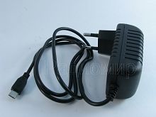 Сетевое зарядное устройство, microUSB(5pin):5V, 3.0A, кабель: 1м, для мобильных устр-в