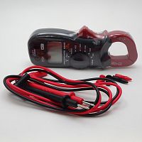 КЛЕЩИ ДЛЯ ИЗМЕРЕНИЯ ПЕРЕМ. ТОКА EM306B компакт. Iac=2A...400A/Uac.=0...600V/Udc=0...600V/R=1...200KOm/HOLD(фикс.показ)/тест диод./рабоч.t: 0°C+40°C/пи