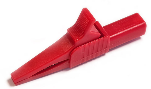 ЗАЖИМ КРОКОДИЛ 32А L=83,5мм красный; в изоляторе; цена за 1 шт.Amass Nickel-Plated Brass Crocodile Clip 83.5mm CATII 1000V ЗАЖИМ КРОКОДИЛ 32А L=83,5мм красный; в изоляторе; цена за 1 шт.Amass Nickel-Plated Brass Crocodile Clip 83.5mm CATII 1000V