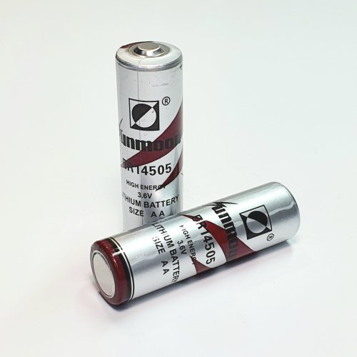 БАТАРЕЙКА ЛИТИЕВАЯ  14505 3.6V 2600мАч SUNMOON (ER14505) (AA/R06) SOCl2 (литий-тионилхлоридные)  рабоч.t: -55+85°C 