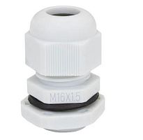 Кабельный ввод герметичный Dрез=16 мм (99105/9) IP68, d=9мм, -40C до +100C, диаметр вход. кабеля 4-7мм, корпус с уплотнительной диафрагмойуплотнители 