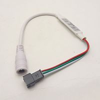 Контроллер LD-01 RGB без пульта:мини (адресная лента ), DC5V-24V, 600LED (под ленту WS2811/WS2812) SP002E 